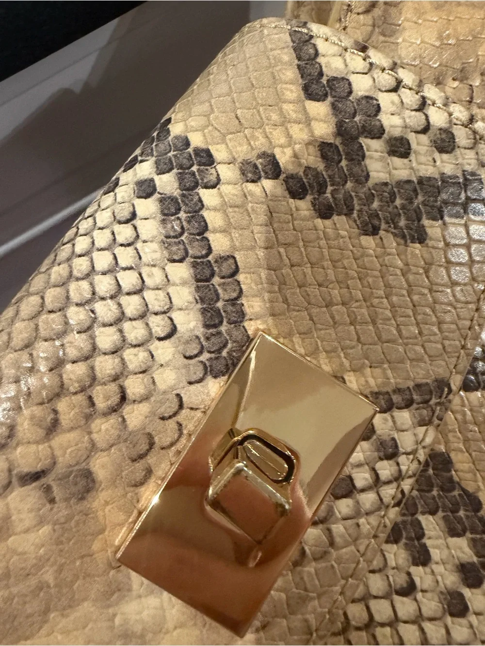 J.Crew Snake Print Bag